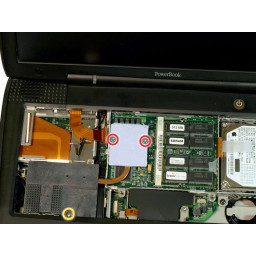 Замена радиатора PowerBook G3 Pismo