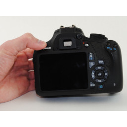 Снятие задней панели Canon EOS Rebel T5